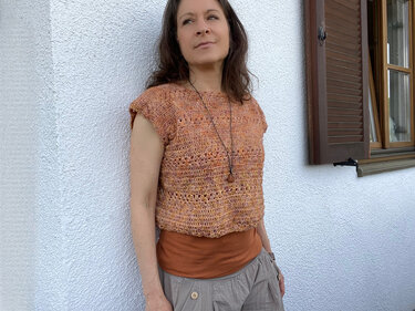 Häkelanleitung "My Summer Shirt" – ohne Nähte – 8 Größen - Bild 3