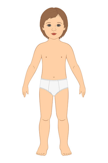 Papierpuppe Milo – Bastelanleitung und Druckvorlage