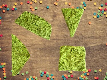 DIY Häkelanleitung: Geschenkverpackung im Origami-Stil