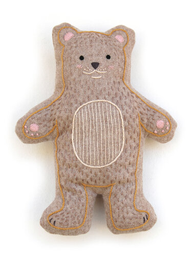 Embroidery and Sewing Pattern Teddybear Stuffed Animal Beginner