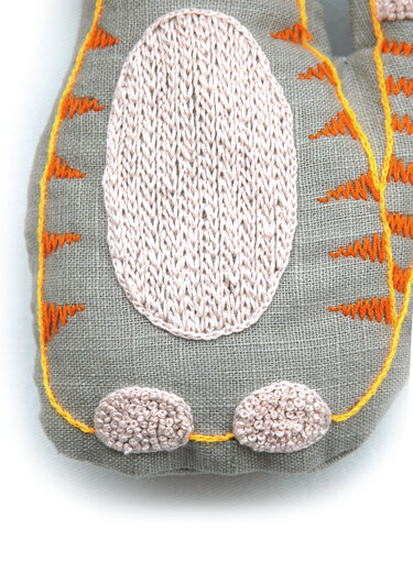 Embroidery and Sewing Pattern Cat Stuffed Animal Beginner