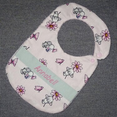 Stickdatei - Lätzchen ITH alle Größen - Bild 6