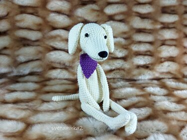 Labrador Crochet Pattern Lab Amigurumi Dog Pattern / Retriever Dog Pattern