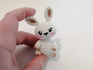 Cute Mini Bunny Crochet Pattern – Amigurumi  Rabbit PDF