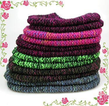 Strickanleitung Puschen- Haussocken- Überzieher für Frauen und Männer - Bild 3