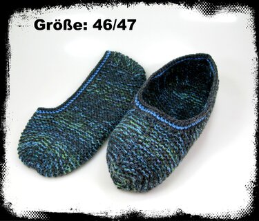 Strickanleitung Puschen- Haussocken- Überzieher für Frauen und Männer