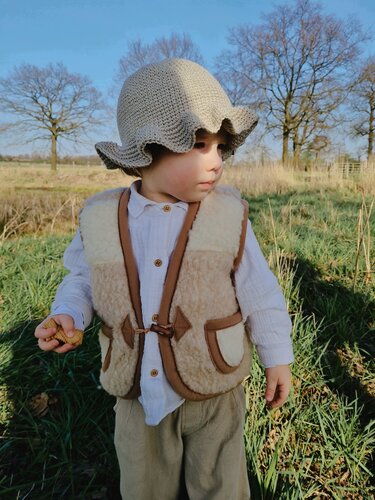 3 in 1 Sommernachts Traum Hütchen - Häkeln
