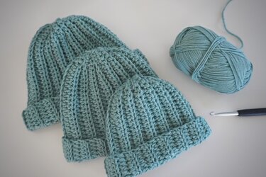 Babymütze Agave häkeln