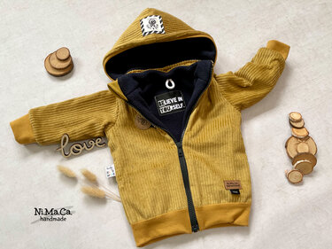 lovely outdoor jacket 122-164 Jacke & Weste Softshelljacke Übergangsjacke - Nähen