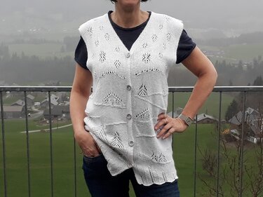 Knitting Pattern vest "Winterwonderland"