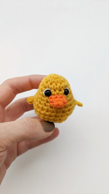 Crochet duck pattern, amigurumi rubber duck easy crochet pattern