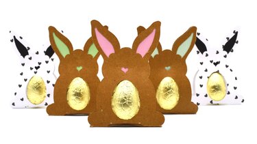 Plotterdatei Hase Hasen zum Befüllen - Plotting