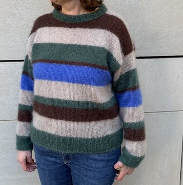 Pullover stricken | PDF-Anleitung downloaden | Elina Größe 36 – 46 - Bild 4