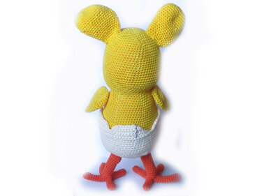 Bunnychicken, don't mess with DNA - Crochet
