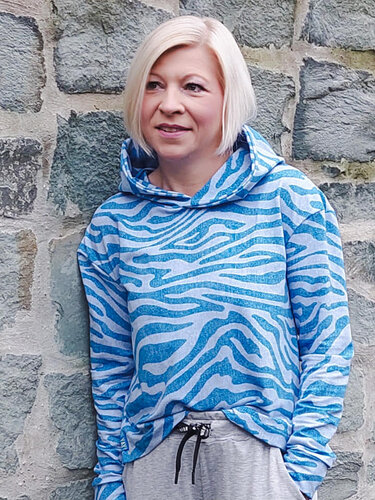 Hoodie Damen – E-Book Schnittmuster Gr. 32-58 – Montana # 141 - Bild 11