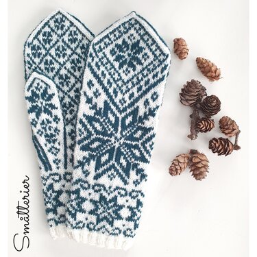 PATTERN: Jarle Selbu Mittens ~ knitting stricken strikke votter breien