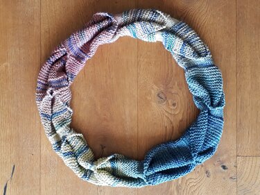 Strickanleitung Kinderloop "Minitwister" - Bild 6