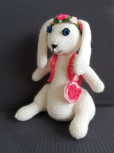 Hasenmädchen Hanna - Häkeln