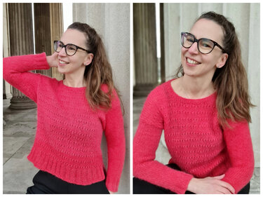 Strickanleitung Sweater Lanina