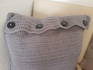 Häkelanleitung Kissen 50x50 Tezzy 02 Einzeldatei