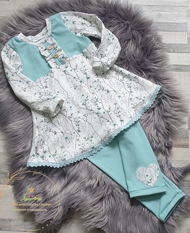 Tunika Paulina Gr. 62 - 116 inkl. A0 - Nähen