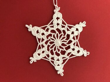Christmas Ornaments,Crochet Pattern, Set of 3 Snowflakes,Doily Coasters