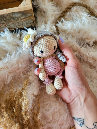 Häkel - Anleitung Püppchen Elodie - Bild 4