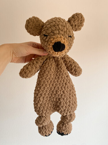 Teddy Bär Kuscheltier Häkelanleitung