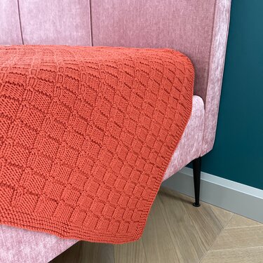 Decke Ruvo Strickanleitung 5 Größen - Bild 5