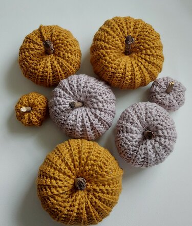 Kürbis Häkelanleitung, 3 Größen  *Carolines Welt*