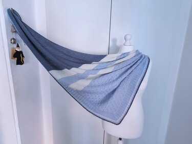 Strickanleitung | KüstenstreifenTuch - Bild 9