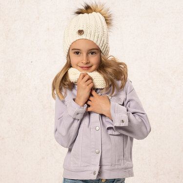 Strickanleitung Kindermütze mit Loop "Riga" 764088 - Bild 2
