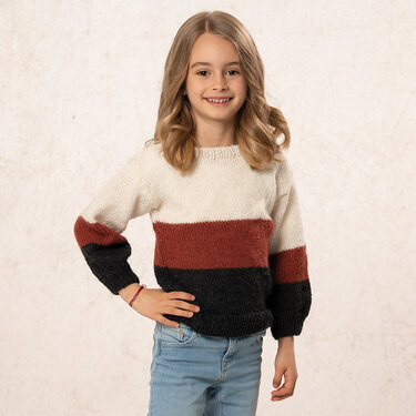 Strickanleitung Kinderpullover "Como" 764028 - Bild 2