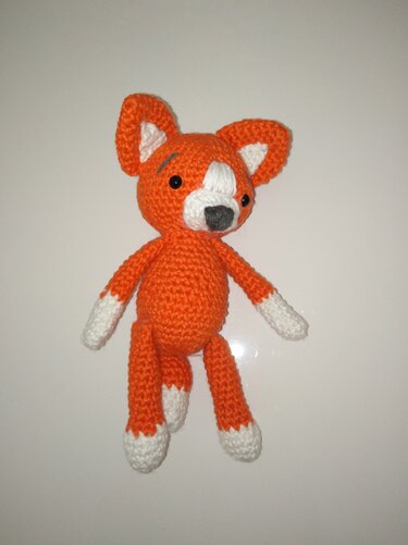 Amigurumi Häkelanleitung Foxy der Fuchs