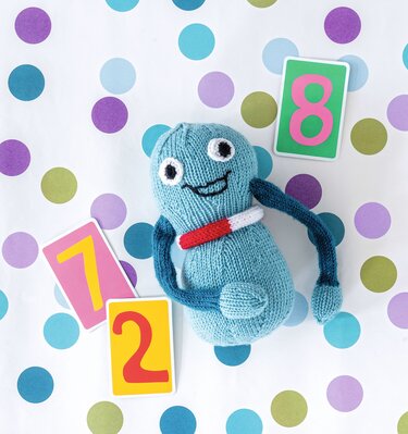 Kuscheltier / Amigurumi "Woolly" mit Schwimmring Strickanleitung // PDF