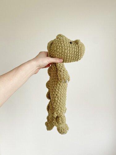 Häkelanleitung: Dino T-Rex
