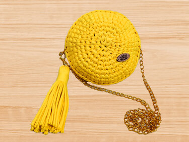 A Crochet Round Bag PDF Pattern