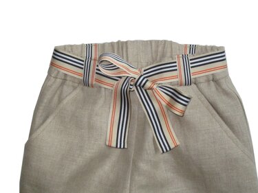 Schnitt und Anleitung Palazzohose mit weitem Bein Gr.74-140 - Nähen