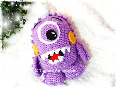 Mau, the Monster Crochet Pattern