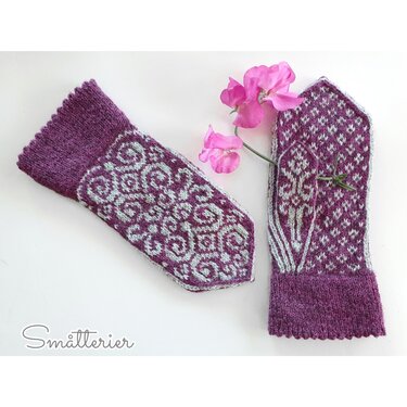 PATTERN: Lillian Selbu Mittens ~ knitting stricken strikke votter breien