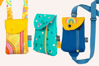 Handytasche "Smartkram" (Nähanleitung und Schnittmuster in 2 Größen) - Bild 28