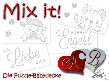Mix it!  Die Puzzle-Babydecke - ENGERL - Stricken