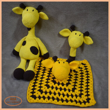 Giso - Giraffe • Rassel - Häkeln