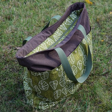 XXL Shopper Strandtasche aus Softshell Annett nähen - Bild 29
