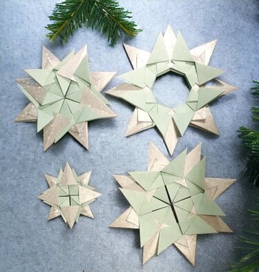 Origami Stern Nina-Modul (*) - Basteln