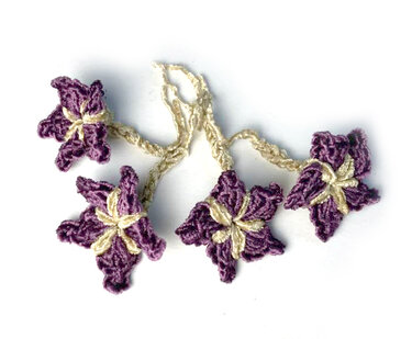 Exotische Blume - Häkeln