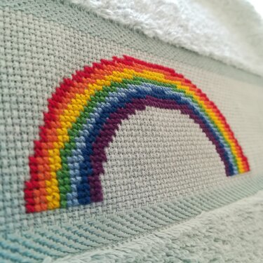 Cross stitch pattern rainbow PDF download, very suitable for beginners - Embroidery