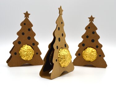 Plotterdatei Tannenbaum zum Befüllen - Plotting