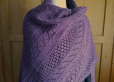 Strickkurs Lektion 5: Dreieckiges Lace-Tuch - Bild 6