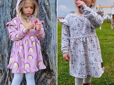 Kleid "SELMA" - AddOn zum Hoodie "SELMA" - Nähen